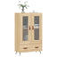 skab 69,5x31x115 cm konstrueret træ sonoma-eg