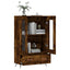 skab 69,5x31x115 cm konstrueret træ røget sonoma-eg