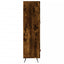 skab 69,5x31x115 cm konstrueret træ røget sonoma-eg