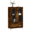 skab 69,5x31x115 cm konstrueret træ røget sonoma-eg