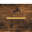 skab 69,5x31x115 cm konstrueret træ røget sonoma-eg