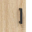 skab 69,5x31x115 cm konstrueret træ sonoma-eg