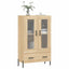 skab 69,5x31x115 cm konstrueret træ sonoma-eg