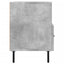 tv-bord 80x36x50 cm konstrueret træ betongrå