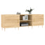 tv-bord 150x30x50 cm konstrueret træ sonoma-eg