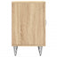 tv-bord 150x30x50 cm konstrueret træ sonoma-eg