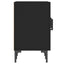 tv-bord 150x30x50 cm konstrueret træ sort