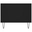 sofabord 102x50x40 cm konstrueret træ sort