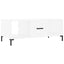 sofabord 102x50x40 cm konstrueret træ hvid