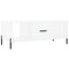 sofabord 102x50x40 cm konstrueret træ hvid