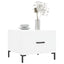 sofaborde 2 stk. 50x50x40 cm konstrueret træ hvid