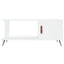sofabord 90x50x40 cm konstrueret træ hvid