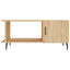 sofabord 90x50x40 cm konstrueret træ sonoma-eg