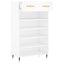 skoreol 60x35x105 cm konstrueret træ hvid