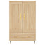 skab 69,5x31x115 cm konstrueret træ sonoma-eg