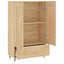 skab 69,5x31x115 cm konstrueret træ sonoma-eg