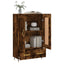 skab 69,5x31x115 cm konstrueret træ røget sonoma-eg