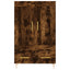 skab 69,5x31x115 cm konstrueret træ røget sonoma-eg