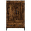 skab 69,5x31x115 cm konstrueret træ røget sonoma-eg