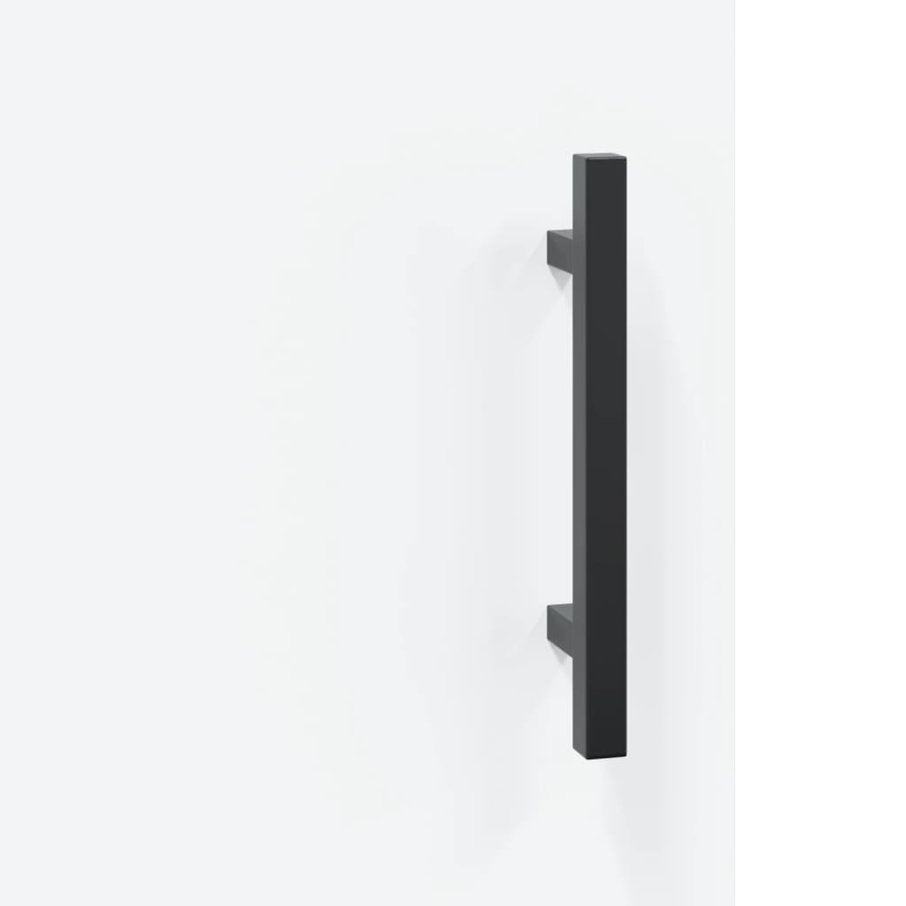 skab 69,5x31x115 cm konstrueret træ hvid