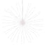 lysende starburst-dekoration 4 stk. 140 LED'er 17 cm kold hvid