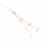 lysende starburst-dekoration 140 LED'er 17 cm flerfarvet lys