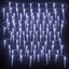 jule-istaplys 200 LED'er kold hvid 20 m akryl PVC