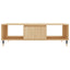 sofabord 104x60x35 cm konstrueret træ sonoma-eg
