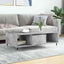 sofabord 104x60x35 cm konstrueret træ betongrå