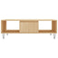 sofabord 104x60x35 cm konstrueret træ sonoma-eg
