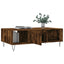 sofabord 104x60x35 cm konstrueret træ røget egetræsfarve