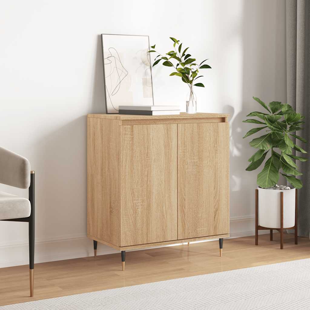skænk 60x35x70 cm konstrueret træ sonoma-eg
