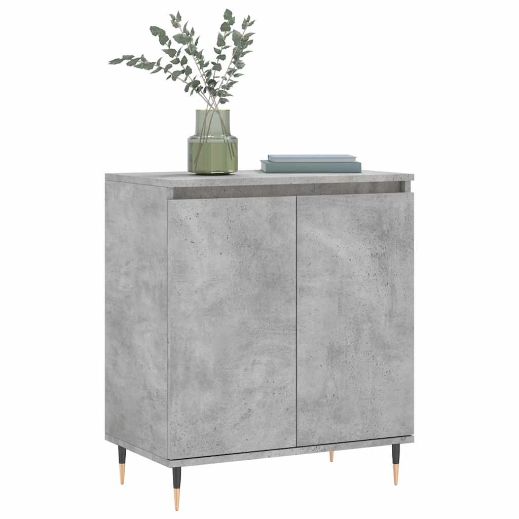 skænk 60x35x70 cm konstrueret træ betongrå