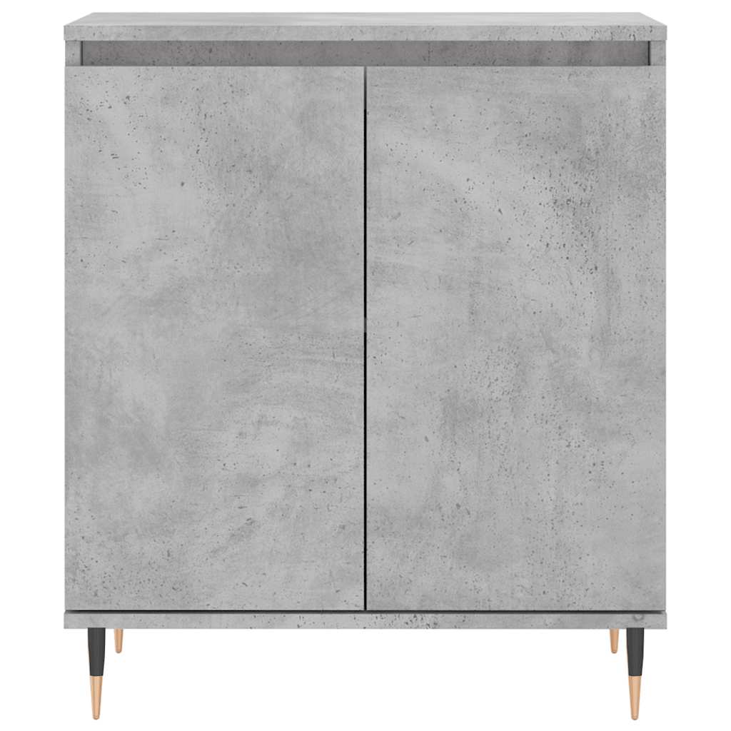 skænk 60x35x70 cm konstrueret træ betongrå