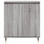 skænk 60x35x70 cm konstrueret træ grå sonoma-eg