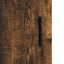 vægskab 34,5x34x90 cm røget egetræsfarve