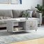 sofabord 90x50x40 cm konstrueret træ betongrå