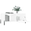 sofabord 90x50x40 cm konstrueret træ hvid