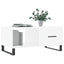 sofabord 90x50x40 cm konstrueret træ hvid