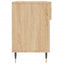 skobænk 102x35x55 cm konstrueret træ sonoma-eg
