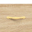 skobænk 102x35x55 cm konstrueret træ sonoma-eg