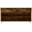 skobænk 102x35x55 cm konstrueret træ røget egetræsfarve