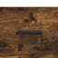 skobænk 102x35x55 cm konstrueret træ røget egetræsfarve