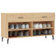 skobænk 102x35x55 cm konstrueret træ sonoma-eg