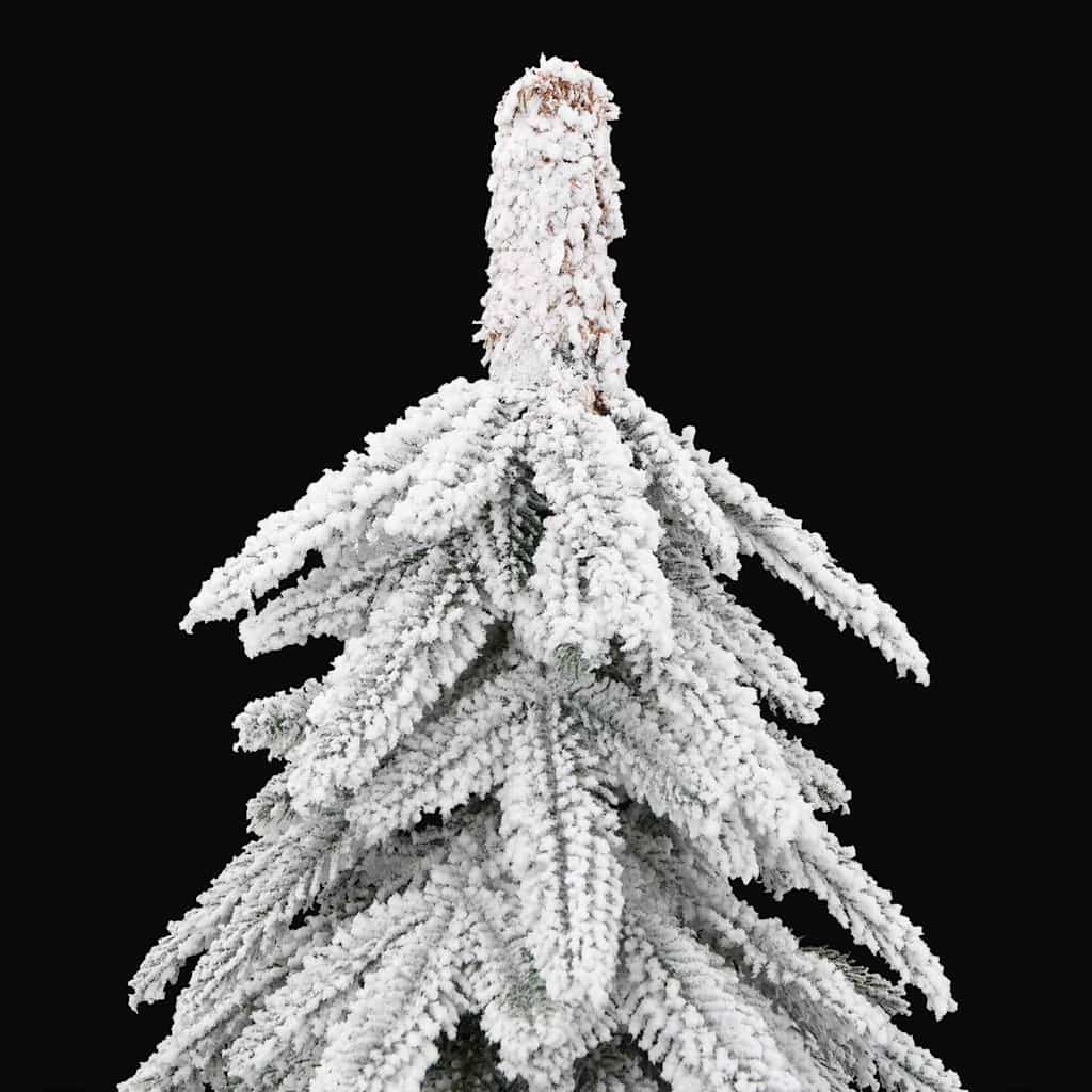 kunstigt juletræ med sne 150 cm