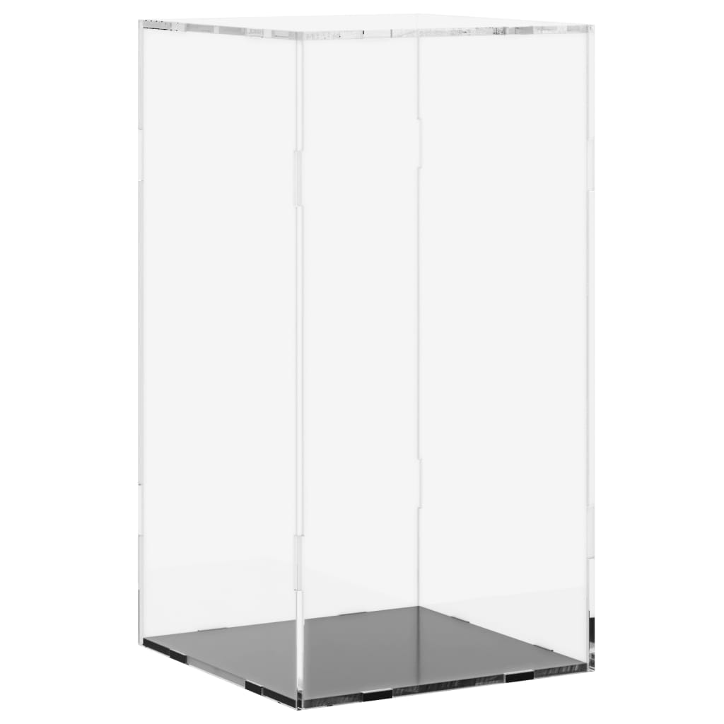 displaykasse transparent 20x20x38 cm akryl