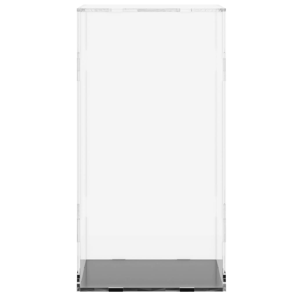 displaykasse transparent 20x20x38 cm akryl