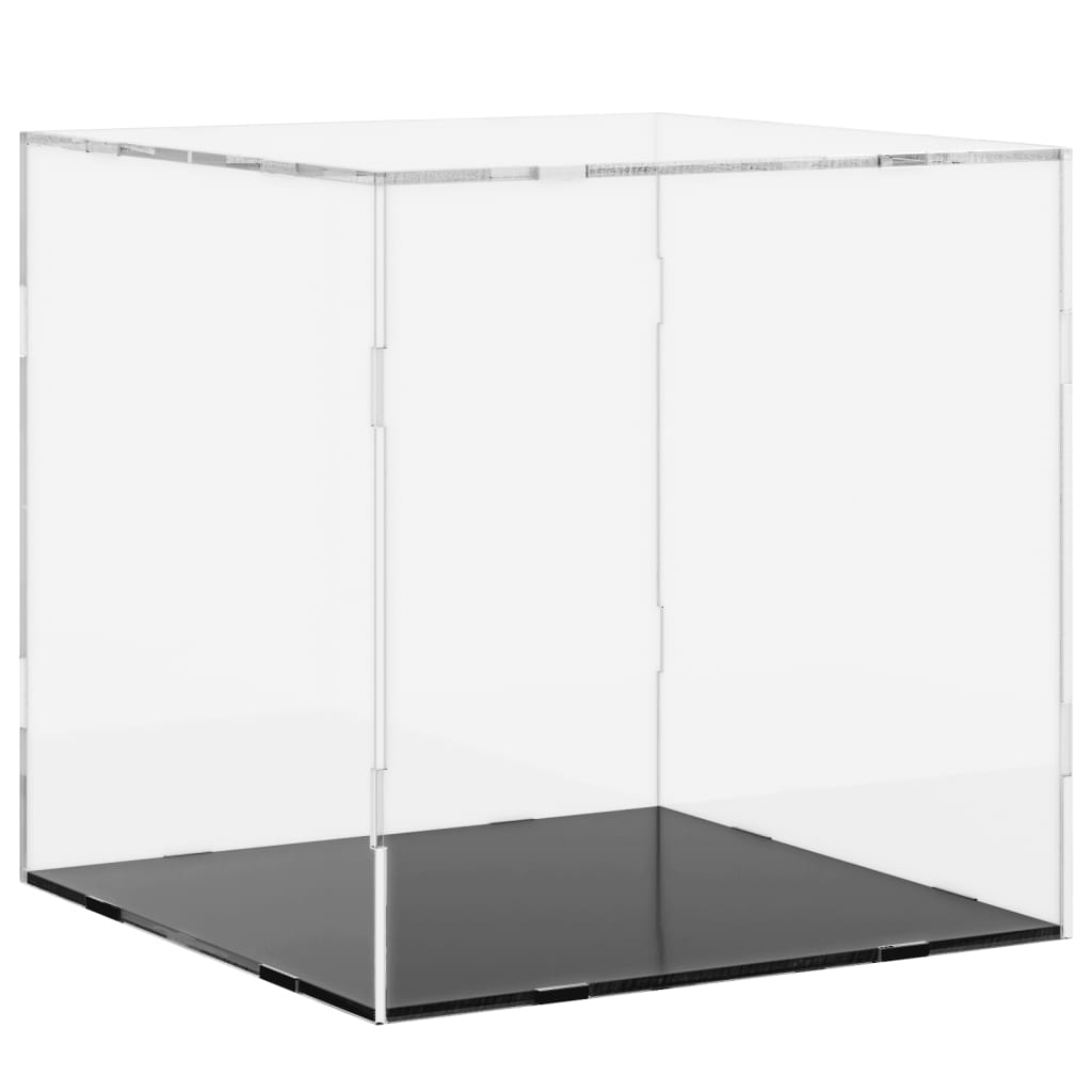 displaykasse transparent 30x30x30 cm akryl