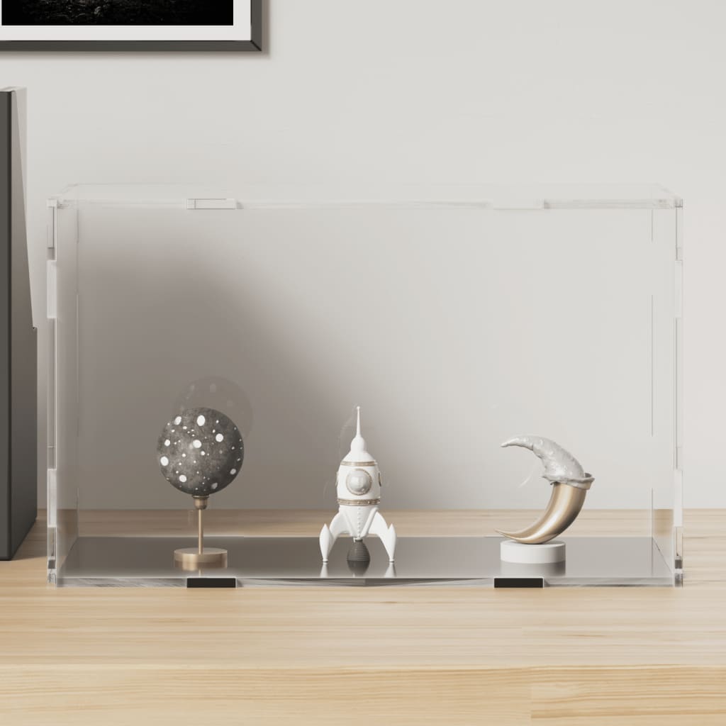 displaykasse transparent 31x17x19 cm akryl