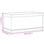 montre 30x15x14 cm akryl transparent
